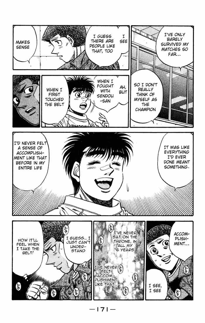 Hajime no Ippo: Fighting Spirit, Chapter 442 image 07